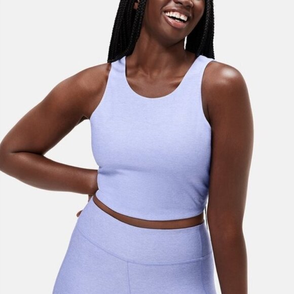 ov venus crop top in lilac - Picture 1 of 2